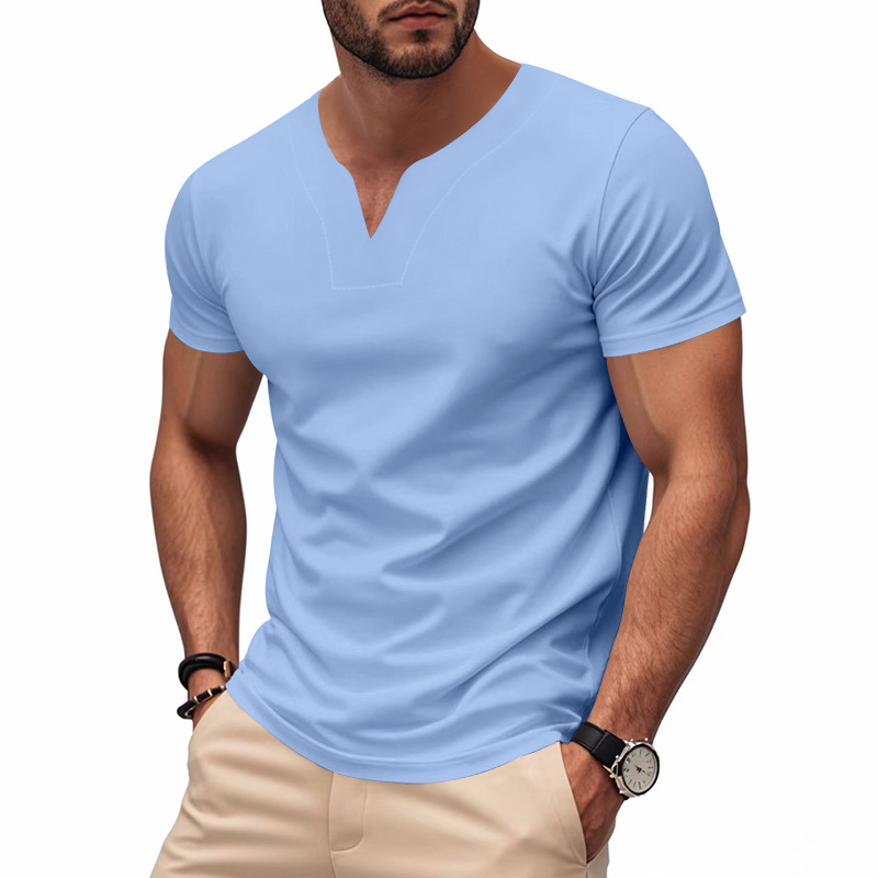 Shop Our Hot Sale Summer Men's V-Neck T-shirts