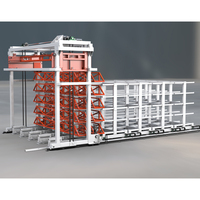 Système de rayonnage vertical automatique Maximisez l'utilisation de l'espace d'entrepôt et l'efficacité de la manutention