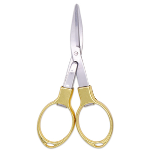 New Fishing Hộ Gia Đình Pocket Cắm Trại Di Động Chuyến Đi Thép Không Gỉ Multitool Nhỏ Rose Gold Folding <span class=keywords><strong>Scissors</strong></span> - Product Image 5