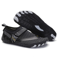 Chaussures aquatiques de plage personnalisées en néoprène jacquard à cinq doigts, respirantes et confortables, antidérapantes pour l'extérieur, printemps, été, automne
