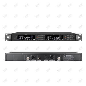 Nuevo Micrófono Inalámbrico de Doble Canal EIF HD-1000, Alto Rendimiento para Discursos, Alta Estabilidad y Fácil de Operar - Product Image 2