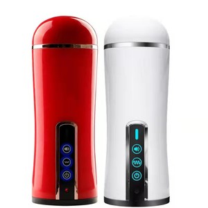 Haute qualité Automatique Piston Télescopique Réel <span class=keywords><strong>Vagin</strong></span> Mâle Masturbateur Coupe Sexe Gémissant <span class=keywords><strong>Parfum</strong></span> Flirter Sucer Sex Toys <span class=keywords><strong>pour</strong></span> homme - Product Image 1