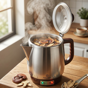 100-120V Voltage Herbal Soup Pot Hotel Room Tea Pot Big Size Electric Kettle - Product Image 2