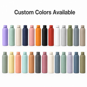 Custom Logo 500ml Stainless Steel Vacuum Insulated Water <b>Bottle</b> Double Wall Leakproof BPA Free Sports <b>Flask</b> for Business Gift - Product Image 2