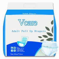 VCARE Couche-culotte jetable intelligente pour adulte avec capteur d'humidité Bluetooth intégré, motif imprimé, protection anti-fuites 3D, certifiée CE, douce