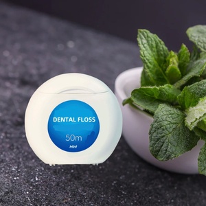 Micro rainures sans PFAS menthe dents orales espaces serrés cordes tissées résistant au déchiquetage végétalien ciré <span class=keywords><strong>Super</strong></span> ruban <span class=keywords><strong>fil</strong></span> <span class=keywords><strong>dentaire</strong></span> - Product Image 1