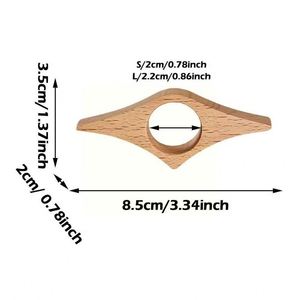 Marcapáginas de Madera para Lectura con una Mano, Soporte para Libros, Marcador Práctico para Oficina, Amantes de la Lectura, Papelería - Product Image 6