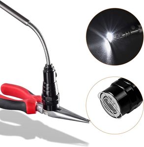 Torcia Magnetica LED con Corpo in Metallo, Grado di Protezione IP20, Collo Telescopico Estensibile, Regalo per Uomini, Idea per Natale e Compleanno - Product Image 2
