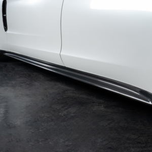 สำหรับ <span class=keywords><strong>Porsche</strong></span> <span class=keywords><strong>Panamera</strong></span> 2017 2018 2019 2020 2021 <span class=keywords><strong>2022</strong></span> 2023 971 ชุดแต่งสเกิร์ตข้างคาร์บอนไฟเบอร์แบบแห้ง SD/<span class=keywords><strong>GTS</strong></span> สไตล์สั้นหรือแบบแกนกลาง - Product Image 1