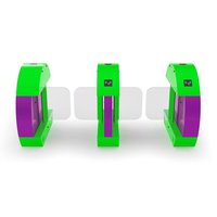 Porte battante personnalisable avec ouverture automatique, lecteur RFID et reconnaissance faciale pour la sécurité des élèves dans les écoles maternelles et les campus scolaires