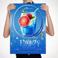 Haute qualité taille personnalisée A3 A4 A5 A6 impression affiche manuel/journal/magazine/catalogue/brochure/flyer/dépliant Service d'impression