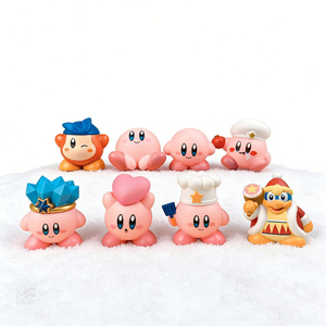 Set <span class=keywords><strong>di</strong></span> Statuette Rotonde Rosa Carine <span class=keywords><strong>con</strong></span> Accessori a Tema e Personaggi Compagni - Product Image 6