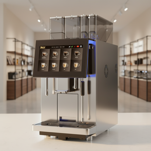Máquina de Café Espresso Profesional Todo en Uno con Pantalla Grande, Molinillo Eléctrico y Sistema de Preparación Programable - Product Image 3