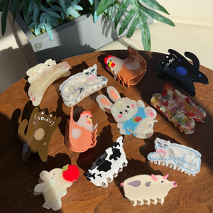 Pinzas para el <span class=keywords><strong>pelo</strong></span> con forma <span class=keywords><strong>de</strong></span> garra <span class=keywords><strong>de</strong></span> animal personalizadas DongDong, pinzas para el <span class=keywords><strong>pelo</strong></span> <span class=keywords><strong>de</strong></span> <span class=keywords><strong>gato</strong></span>, accesorios divertidos para el <span class=keywords><strong>pelo</strong></span>, venta al por mayor, pinzas para el <span class=keywords><strong>pelo</strong></span> bonitas <span class=keywords><strong>de</strong></span> acetato - Product Image 1