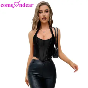 Noir 13 pièces os en plastique gros corset haute qualité shaper taille formateurs et shapewear sexy corset pour les femmes