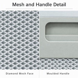 Luftfilter Aluminium-Netz Waschbarer Fettfilter Ersatz für Dunstabzugshaube - Product Image 5