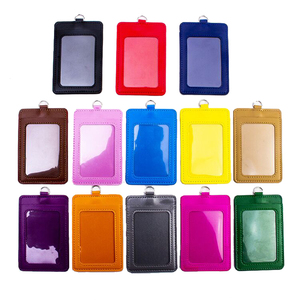 Permis de travail personnel d'affaires ID nom étiquette badge carte d'identité pas cher porte-carte de visite - Product Image 1