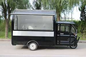 Camion de restauration vintage entièrement équipé, camionnette de vente de café, remorque alimentaire - Product Image 4