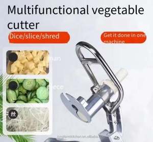 Multi-function Vegetable Cutter Multi-purpose Vegetable Cutter Dicing <b>Machine</b> Commercial Onion Slicer Cutter Vegetable Cutter Ca - Product Image 6