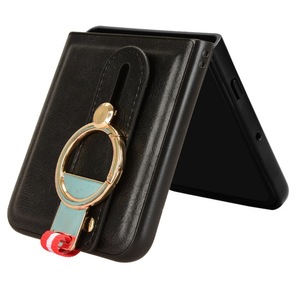 Funda para Teléfono Móvil <span class=keywords><strong>Motorola</strong></span> Moto Razr 60 Ultra con Correa de Muñeca Multifuncional de Cuero PU, Cubierta Trasera Protectora para la Cámara - Product Image 4