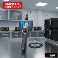 Boroscope industriel à imagerie thermique infrarouge 360° °    Caméra endoscopique industrielle étanche IP67 pour la détection d'appareils illégaux