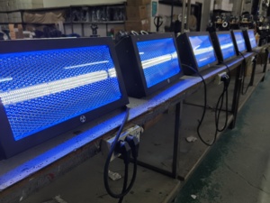 Martin nguyên tử 3000 Xenon Strobe mạnh mẽ đèn nhấp nháy DMX sân khấu hiển thị hộp đêm dẫn 3000 RGBW Strobe ánh sáng - Product Image 3