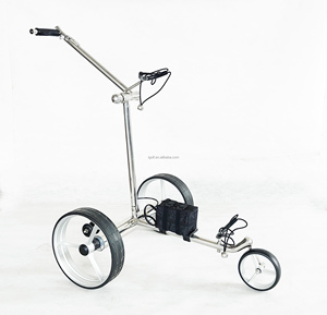 Elektricky Golfovy Vozik <span class=keywords><strong>IGO</strong></span> Max400, Negro, Control Remoto, Plegable, Profesional, con Indicador de Batería - Product Image 1