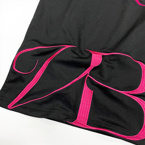 Camisetas de Fútbol Personalizadas de Gran Tamaño con Cuello Redondo, Estilo Urbano, Logotipo Bordado en Poliéster, Transpirables - Product Image 6