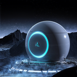 Inodoro Inteligente Creativo con Forma de Huevo, Descarga Automática por Sifón, Montado en el Suelo, Capacidad de 4.8L y 200KG, para Uso en Hogar y Hotel, Chaozhou, Guangdong - Product Image 1