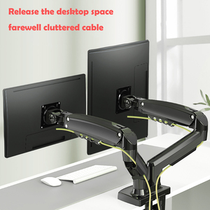 Giá Đỡ Màn Hình Hai Cánh Tay LCD Để Bàn Lò Xo Khí Màn Hình Kép Giá Đỡ Màn Hình - Product Image 5