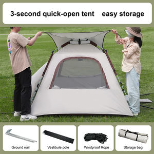 <span class=keywords><strong>Tente</strong></span> de glamping familiale spacieuse fenêtre Skyview abri en tissu Oxford imperméable à quatre côtés une <span class=keywords><strong>moustiquaire</strong></span> pour 2 personnes - Product Image 3