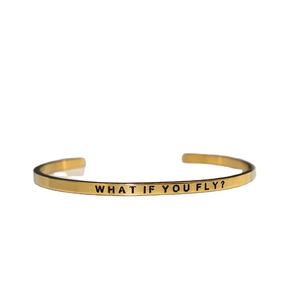 Bracelet Mantra personnalisé, avec texte gravé, Inspiration, rappel de mots - Product Image 1