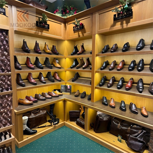 Entreprise de <span class=keywords><strong>maroquinerie</strong></span> Vitrine à chaussures Magasin de chaussures Magasin de <span class=keywords><strong>maroquinerie</strong></span> Vitrine à sac Vitrine en bois - Product Image 2