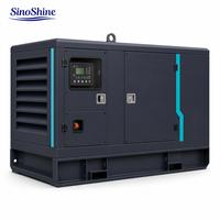 Générateur diesel insonorisé haute efficacité SinoShine 100 kW 150 kW, groupe électrogène intelligent numérique