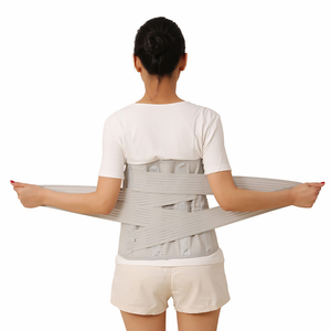 Verstellbare korsett atmungsaktive Rückens tütze für Männer Frauen Sicherheit Lendenwirbel säule Gerader Schutz - Product Image 3