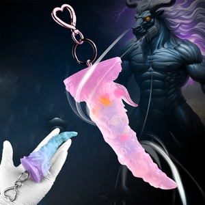 Mini Sex Toy <b>Dildo</b> Pendant for Couple Cute <b>Dildos</b> Silicone Penis Pendants with Unique Design - Product Image 1