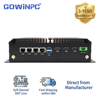 Dispositivo de Seguridad de Red sin Ventilador GY-K82, Intel 8.ª Gen. i5-8250U/i7-8550U, DDR4 64GB, 4*Intel I211 GbE, 6COM, 3HDMI, MSATA, SATA