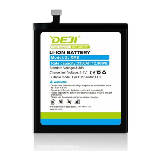 DEJI Replacement Custom Mobile Phone Battery for XIAOMI MI8 8 Lite BM3J Mobiele
