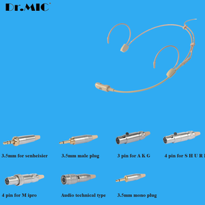 Dr.MIC-Micrófono inalámbrico para auriculares, auriculares inalámbricos de color de piel, para estudiantes - Product Image 4