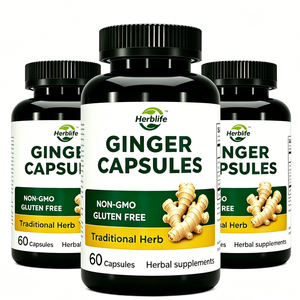 Compléments Alimentaires en Capsules de Curcumine, Gingembre et Extrait de Poivre Noir pour le Soutien Articulaire, Vente en Gros Usine, Marque Privée OEM - Product Image 2