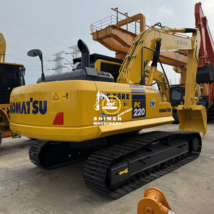 Excavadora de Orugas Usada Komatsu PC200 a Bajo Precio, Excavadora Japonesa de Segunda Mano con Bomba de Cojinete de Motor y Engranaje, Modelo 2022, Envío Gratuito - Product Image 2
