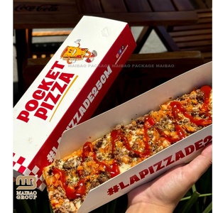 Vente en gros <span class=keywords><strong>de</strong></span> contenants alimentaires jetables en kraft personnalisés, boîtes à pizza, frites, <span class=keywords><strong>poulet</strong></span>, cartons <span class=keywords><strong>de</strong></span> 12, 16, 18 pouces, 26, 33 cm, boîtes à pizza en tranches - Product Image 1