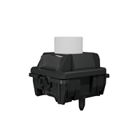 Interrupteur magnétique GATERON Black Lotus à effet Hall, pré-lubrifié 35gf, SMD RGB, pour clavier magnétique personnalisé de jeu DIY