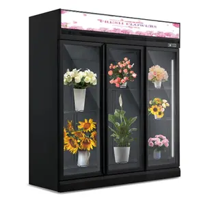 Fashion Design Superior Performance Commercial Flower Refrigerator