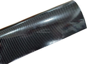 <span class=keywords><strong>Film</strong></span> auto-adhésif en vinyle fibre de carbone 6D, rouleau d'emballage d'autocollant en vinyle fibre de carbone noir brillant avec bulle d'air - Product Image 2