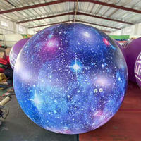 Ballon gonflable publicitaire décoratif en PVC pour système solaire Mars Planètes de Mars