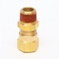 Conectores Neumáticos de Compresión para Frenos de Aire de Alta Resistencia, Kit de Conectores de Latón de 1/4" de Inserción Rápida para Flotas de Semirremolques