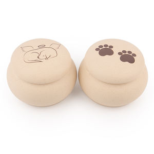 Coral Pet Small Mini Ashes Keepsake Dog <strong>Cat</strong> Animal Porcelain <strong>Urn</strong> Paw Modern Cremation Ashes <strong>Urn</strong> Ash Container Ceramic Pet <strong>Urn</strong> - Product Image 3