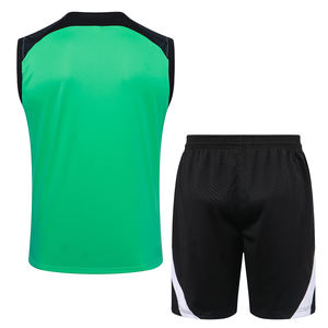 Conjunto de traje de entrenamiento de fútbol de calidad tailandesa 2025, chaleco de fútbol sublimado transpirable y baberos, gran oferta, ropa de fútbol - Product Image 3