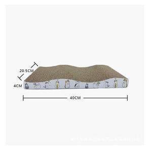 Rascador para gatos, cartón corrugado, artículos para gatos, juguetes resistentes al desgaste, que no se desprenden, suministro directo de fábrica - Product Image 4